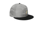 NE407 New Era Camo Flat Bill Snapback Cap