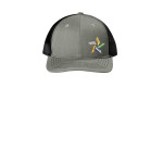 YC112 Port Authority Youth Snapback Trucker Cap