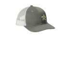 YC112 Port Authority Youth Snapback Trucker Cap