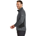 EB238 Eddie Bauer Full Zip Heather Stretch Fleece Jacket