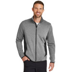 EB238 Eddie Bauer Full Zip Heather Stretch Fleece Jacket