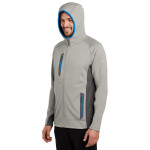 EB244 Eddie Bauer Sport Hooded Full Zip Fleece Jacket