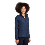 EB533 Eddie Bauer Ladies Shaded Crosshatch Soft Shell Jacket