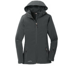 EB537 Eddie Bauer Ladies Hooded Soft Shell Parka