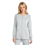 WW4088 WonderWink Womens Premiere Flex Full Zip Scrub Jacket