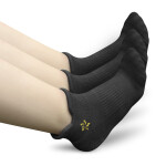 LONE STAR ULTRA-THICKNESS ANKLE SOCKS FOR MEN & WOMEN (BLACK/GOLD)