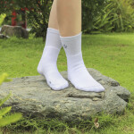 LONE STAR ULTRA-THICKNESS QUARTER SOCKS FOR MEN & WOMEN (WHITE/NAVY)